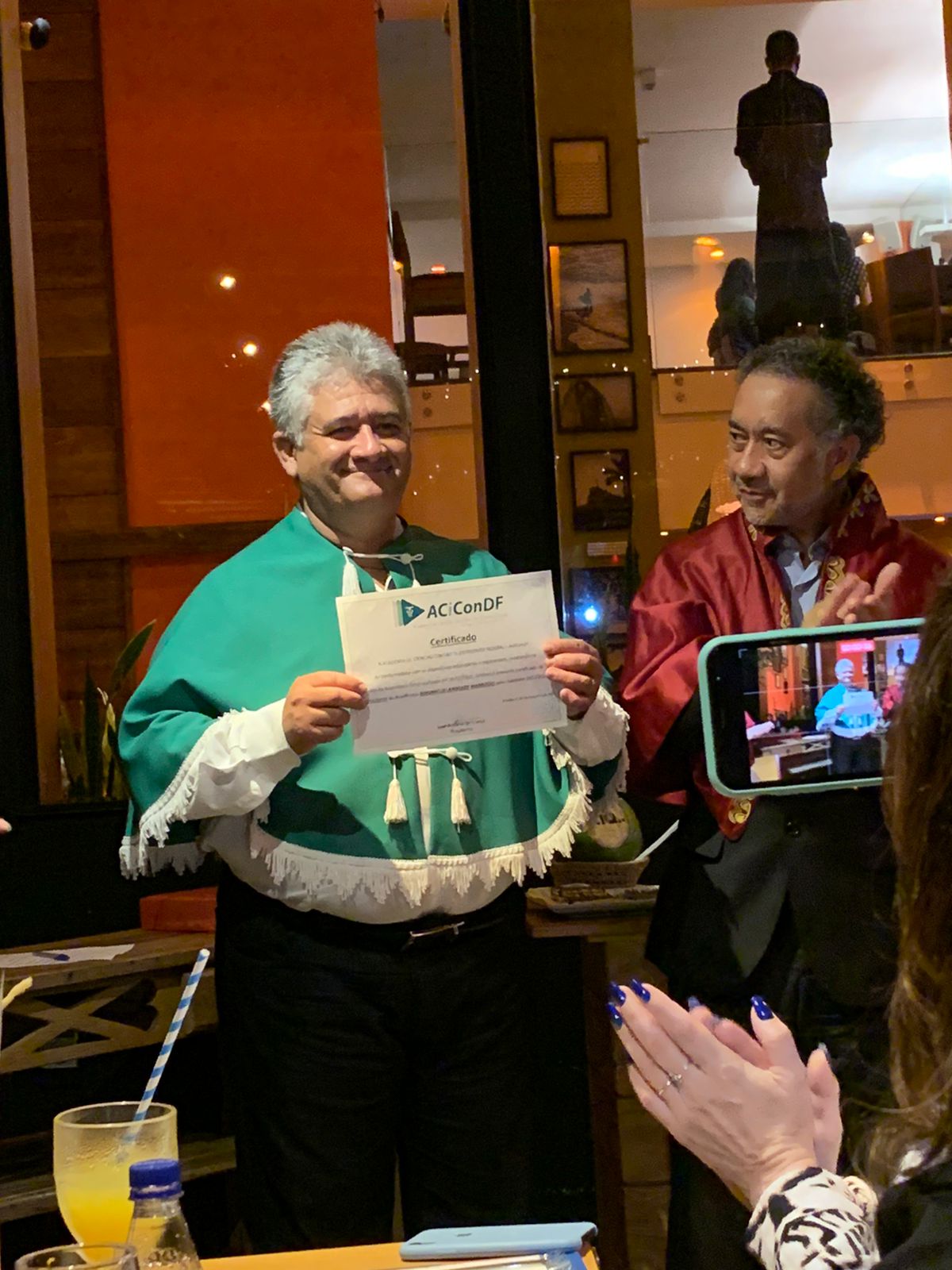 FOTO8 - POSSE NOVA DIRETORIA E CONSELHO FISCAL DA ACICONDF (MANDATO 2022 - 2025)