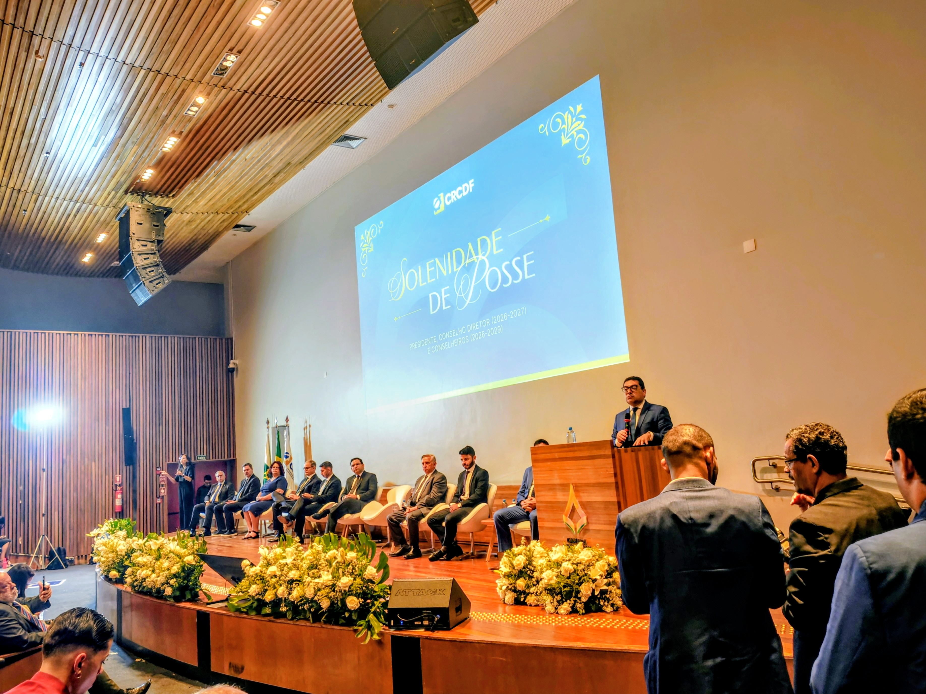 Solenidade de posse do presidente, conselho diretor (2026-2027) e conselheiros (2026-2029) do Conselho Regional de Contabilidade do Distrito Federal (CRC-DF)
