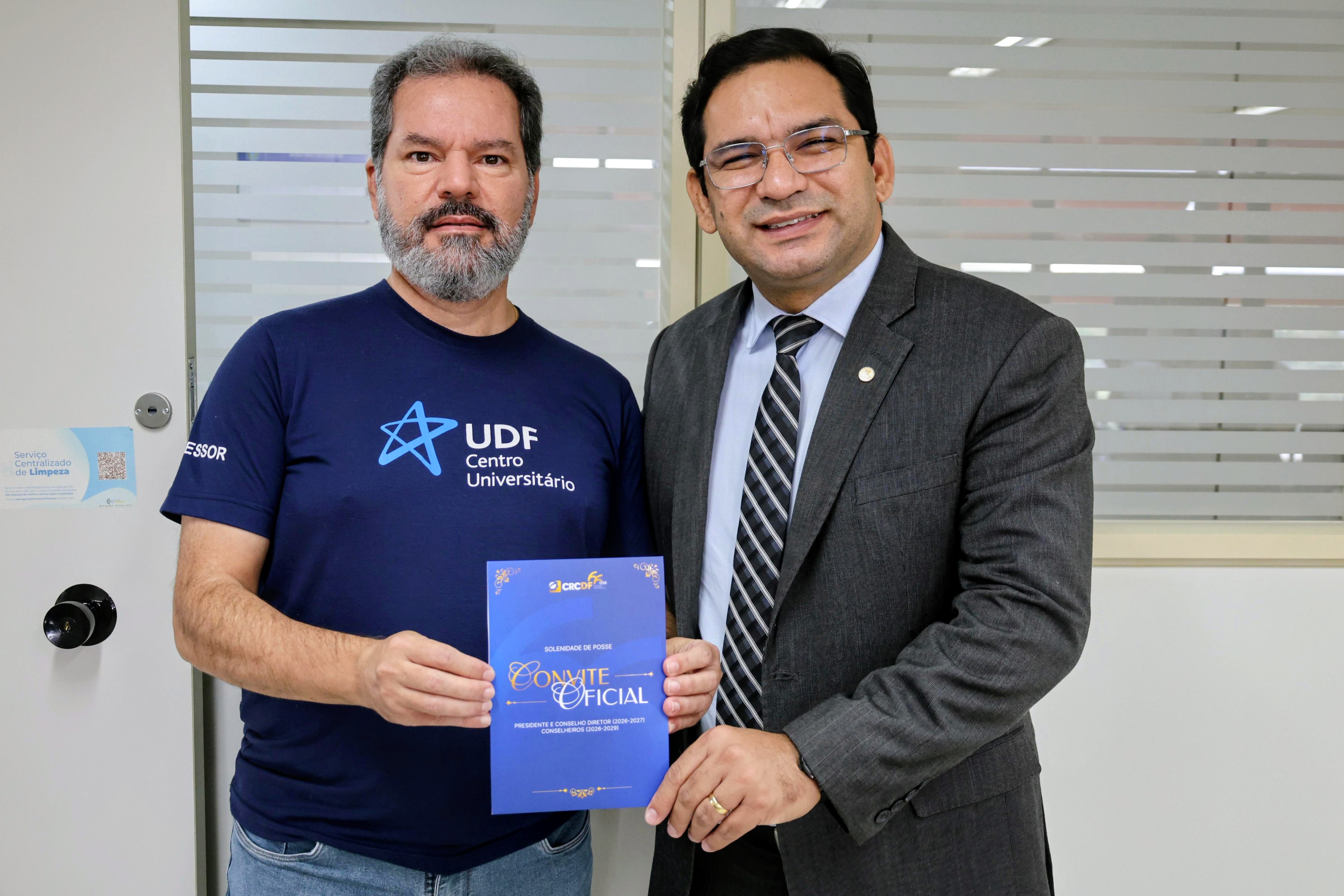 Durante o Declare Fácil da Receita Federal em Brasília/DF, ACiConDF recebe convite para posse do CRCDF