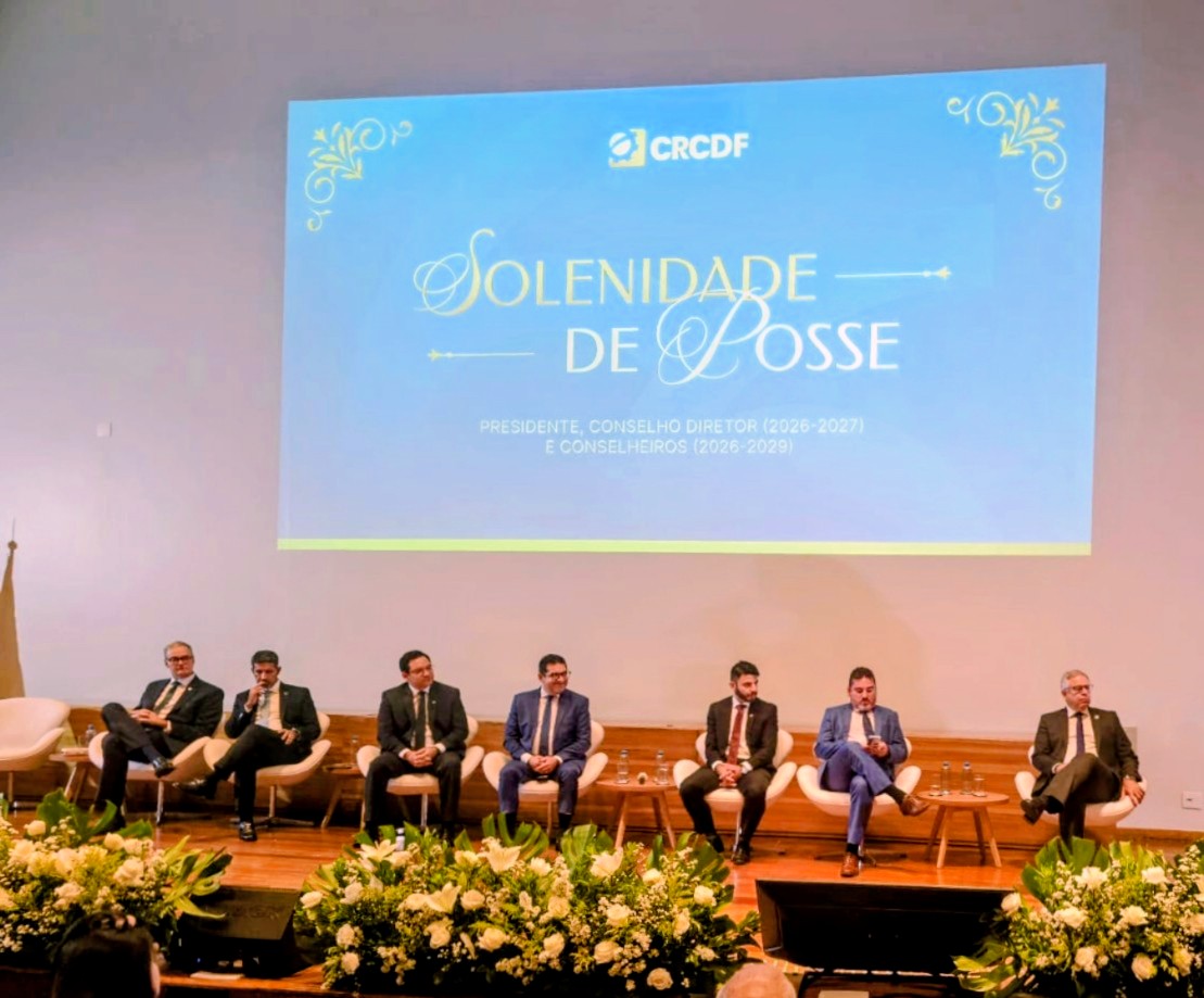 ACiConDF prestigia solenidade de posse da nova diretoria do CRC-DF